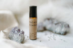 Relax Essential Oil Roller + Amethyst Crystals