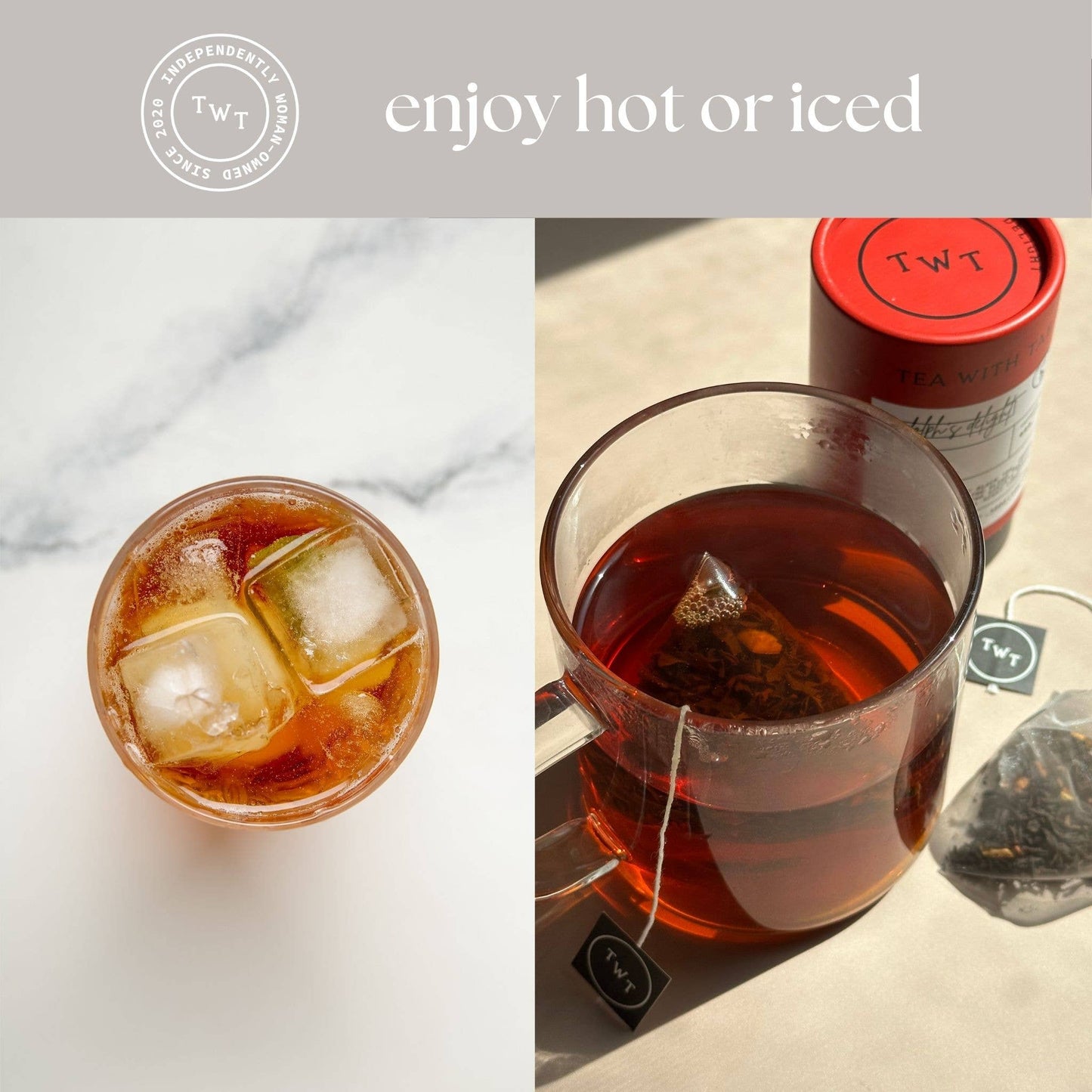 Rudolph's Delight Holiday Mini Tube (5 tea bags)