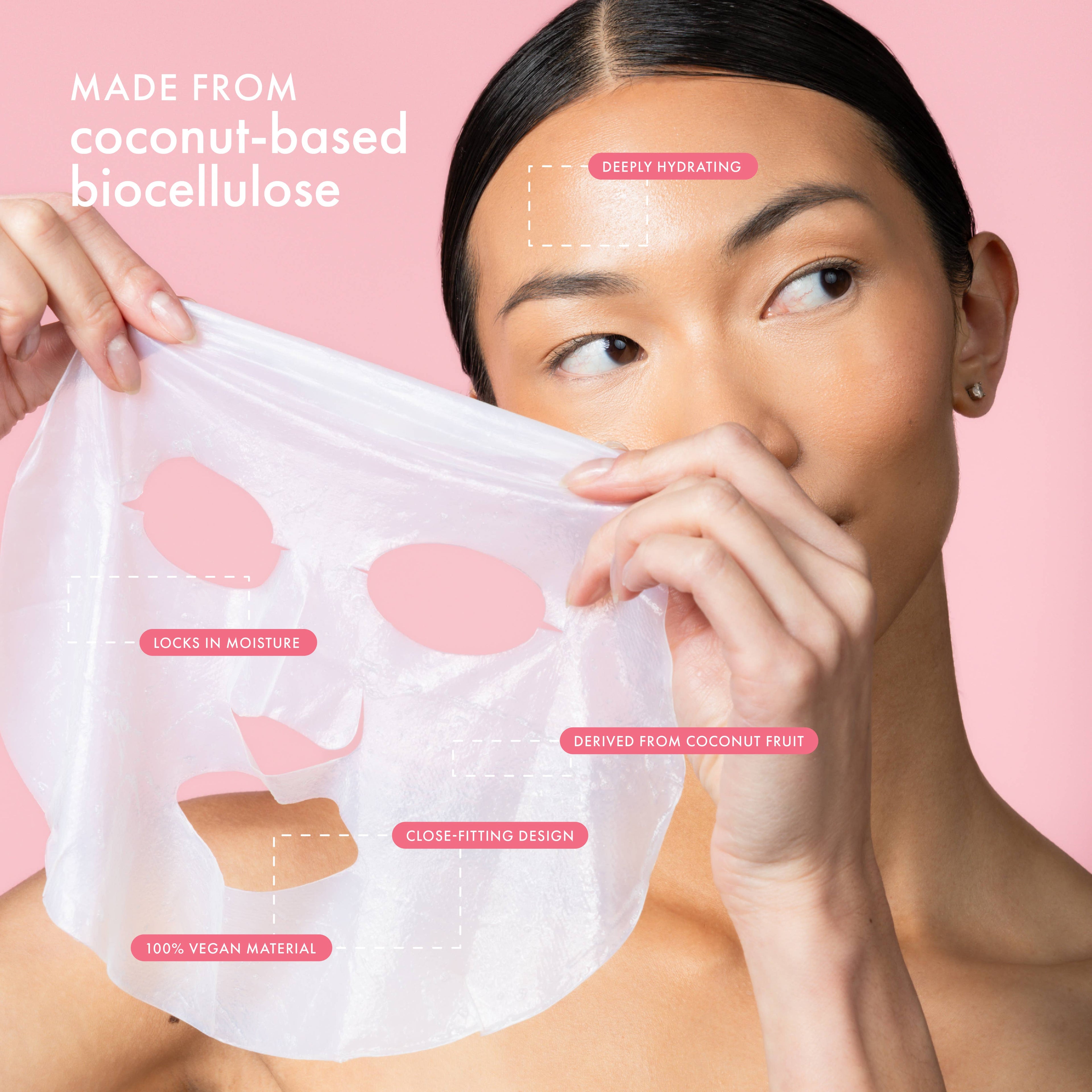 Coco Lime Mojito Clarifying Biocellulose Mocktail Mask