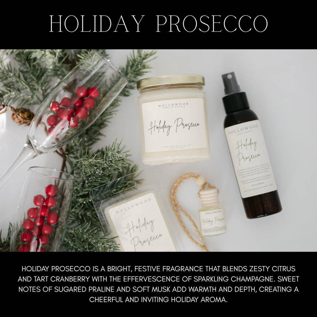 Holiday Prosecco Linen Spray