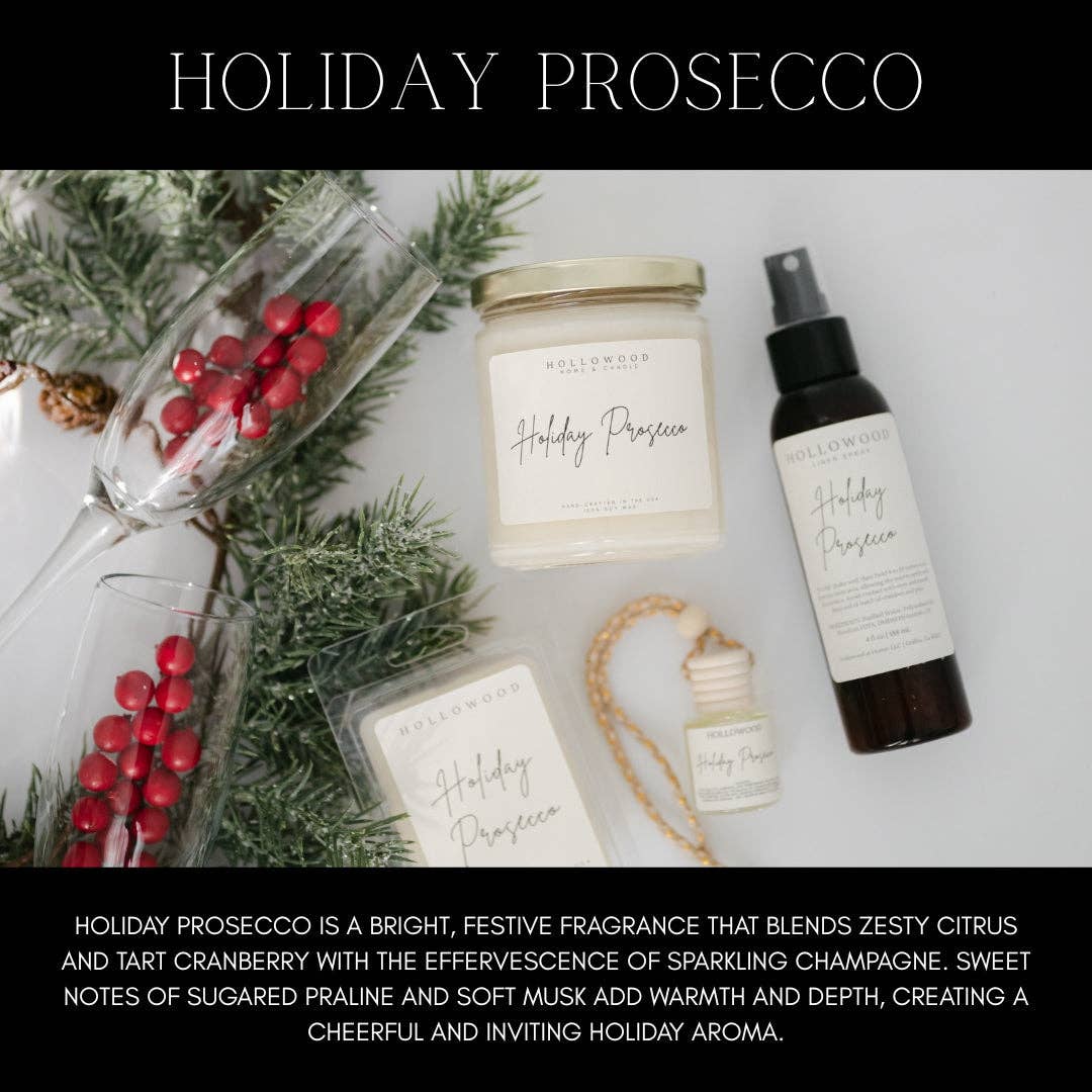Holiday Prosecco Linen Spray