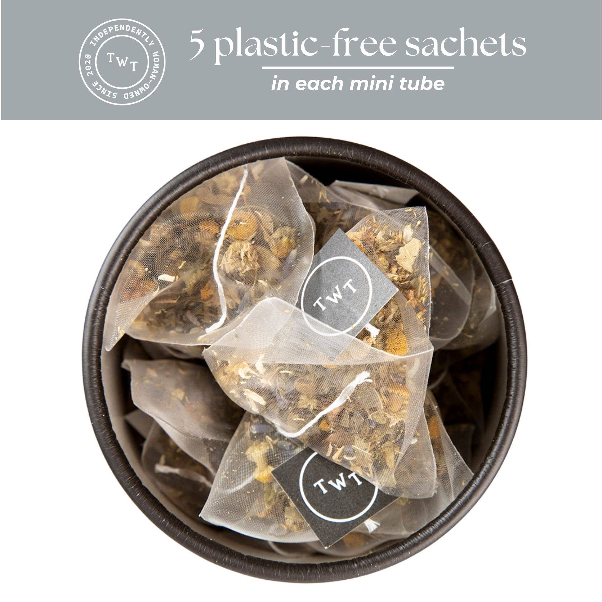 Spa Bliss Herbal Mini Tea Tube (5 tea bags)